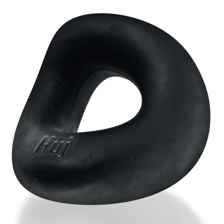 Cockring épais en silicone FORM Noir de 23 mm