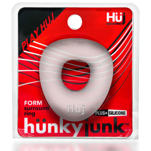 Cockring épais en silicone FORM Transparent de 23 mm