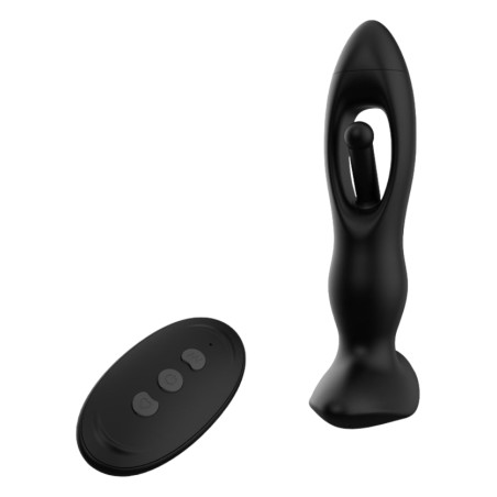 Stimulateur Prostatique Vibrant SLAPSLUP 13 x 3.6cm Noir