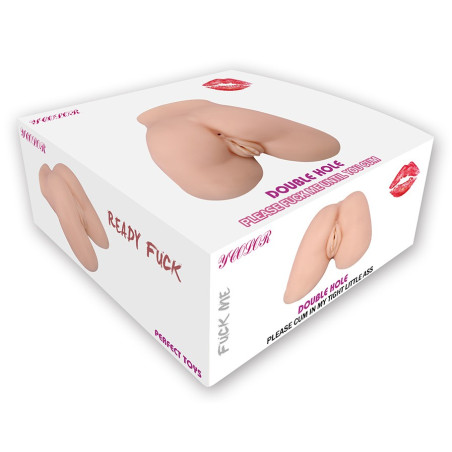 Masturbateur SWEET 2 HOLES Vulve-Anus