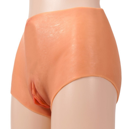 Boxer Prothèse Vulve et Fessier MISS VAGINA Chair