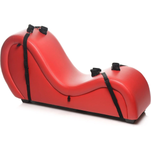 Fauteuil SEX LOUNGE Rouge pour le BDSM