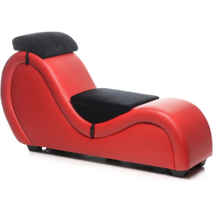 Fauteuil SEX LOUNGE Rouge pour le BDSM