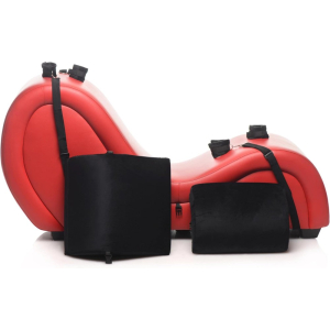 Fauteuil SEX LOUNGE Rouge pour le BDSM