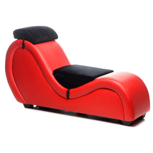 Fauteuil SEX LOUNGE Rouge pour le BDSM