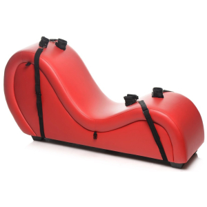 Fauteuil SEX LOUNGE Rouge pour le BDSM