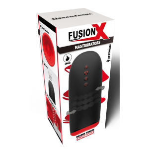 Masturbateur Vibrant rotatif BEADED TONGUE de FusionX