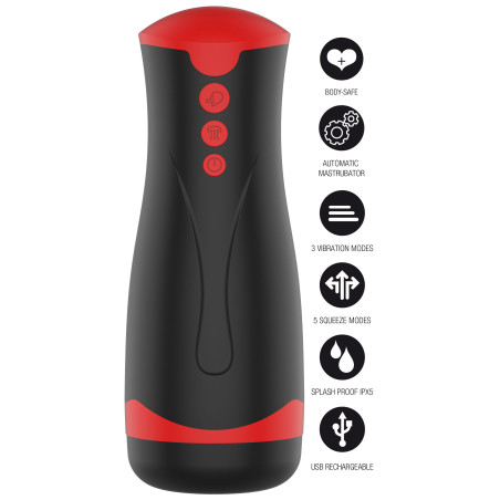 Masturbateur vibrant DEEP SQUEEZE de FusionX