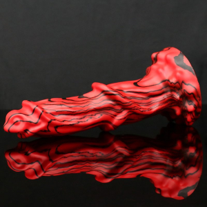 Gode Fantasy TURTMOUTH 20 x 5.7cm Rouge Noir