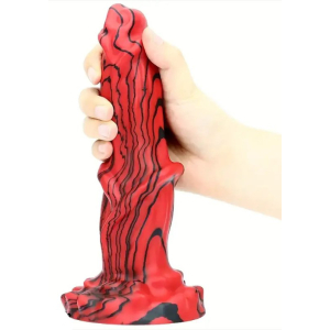 Gode Fantasy TURTMOUTH 20 x 5.7cm Rouge Noir