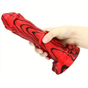 Gode Fantasy TURTMOUTH 20 x 5.7cm Rouge Noir