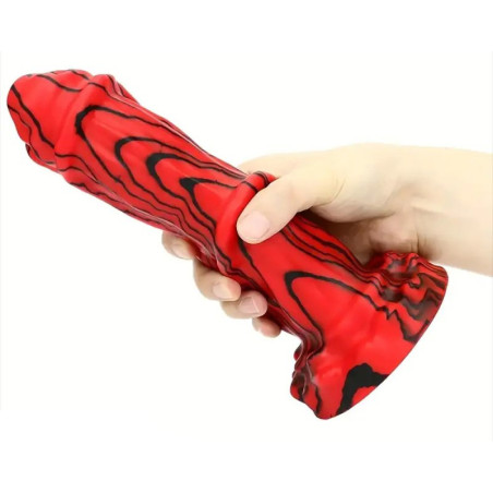 Gode Fantasy TURTMOUTH 20 x 5.7cm Rouge Noir