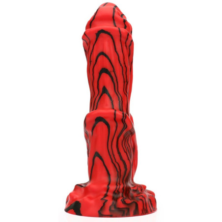 Gode Fantasy TURTMOUTH 20 x 5.7cm Rouge Noir