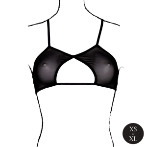 Soutien-Gorge Transparent BRAVIA Noir