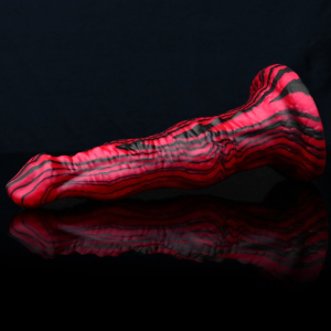 Gode Fantasy PYTKOR 20 x 5.7cm Rouge et Noir