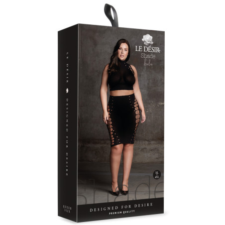 Ensemble 2 Pièces Grande Taille KALA Noir