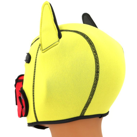 Cagoule PUPPY FOX Jaune et rouge en Néoprène