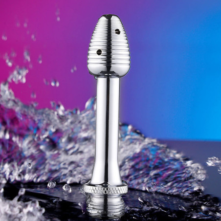 Embout de lavement en métal VIPER CLEAN 9 x 2.3 cm