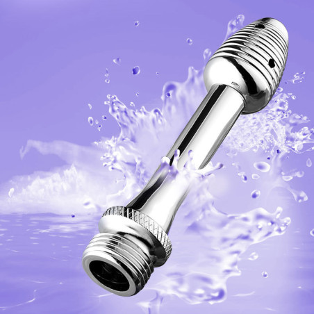 Embout de lavement en métal VIPER CLEAN 9 x 2.3 cm