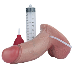 Gode Réaliste Éjaculateur BIGLIT 16 x 6cm