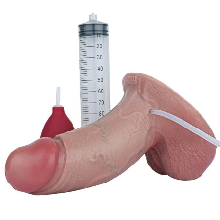 Gode Réaliste Éjaculateur BIGLIT 16 x 6cm