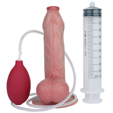 Gode Réaliste Éjaculateur GLANHIDE 13 x 4 cm