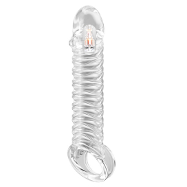 Gaine pénienne vibrante MYSTIC INFINITE 15 x 4cm