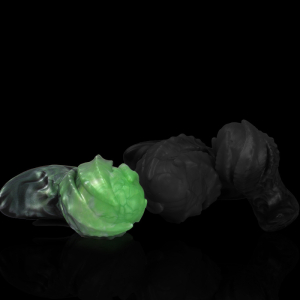 Plug anal BULLUK M Vert - Forme Monstre 7.5 cm 