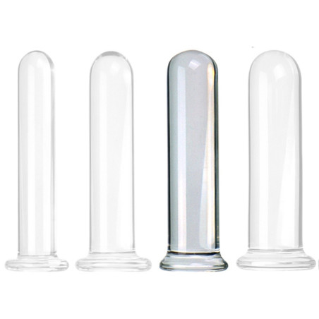 Plug en Verre ROOKIER L 12 x 3cm transparent