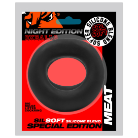 Cockring épais MEAT Night Edition Noir de Oxballs 2