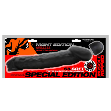 Gaine de pénis MUSCLE RIPPED Night Edition de Oxballs