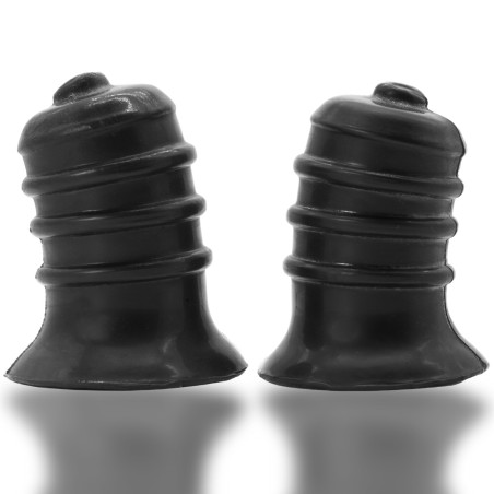 Suce-tétons RIBNIPS Noirs Gamme Night Edition de Oxballs