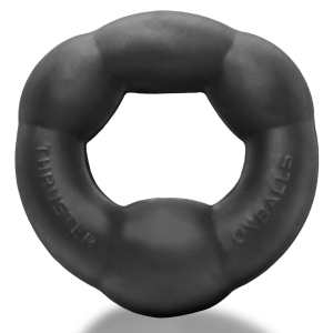 Cockring Silicone THRUSTER Night Edition noir de Oxballs
