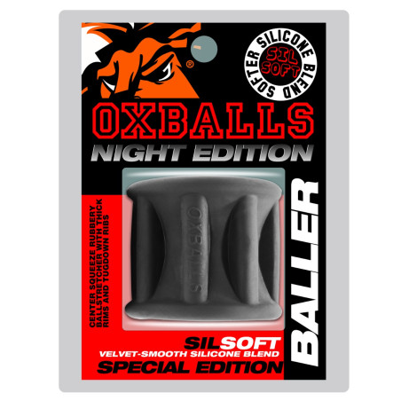 Ballstretcher BALLER Night Edition de Oxballs Noir