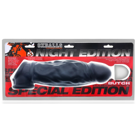 Gaine de pénis BUTCH Night Edition d'Oxballs Noire 2