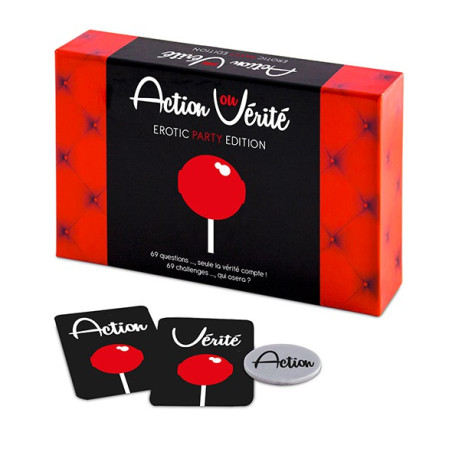 Jeu coquin Action ou Vérité Eroctic Party Edition