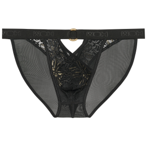 Tanga Dentelle PURE SEDUCTION WOH Noir