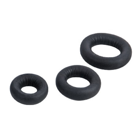 Cockring en néoprène XRUB Noir