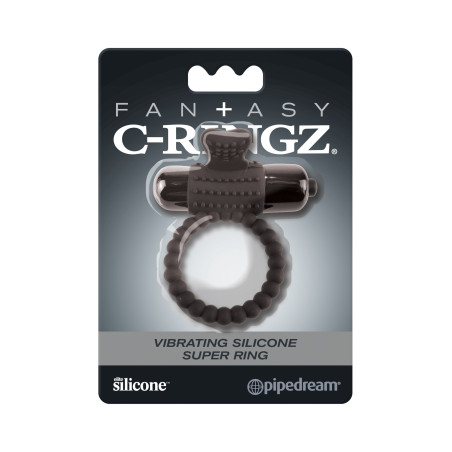 Cockring Vibrant C-Ringz Noir