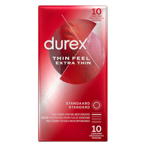 Préservatifs THIN FEEL EXTRA THIN de DUREX 54mm | Boîte de 10