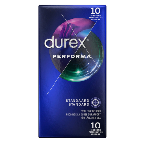 Préservatifs PERFORMA de DUREX 56mm | Boîte de 10