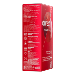 Préservatifs THIN FEEL de DUREX 56mm | Boîte de 12