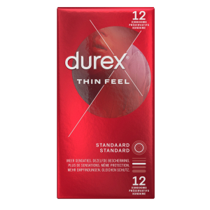 Préservatifs THIN FEEL de DUREX 56mm | Boîte de 12