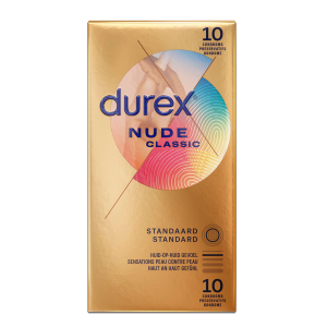 Préservatifs NUDE de DUREX 56mm | Boîte de 10