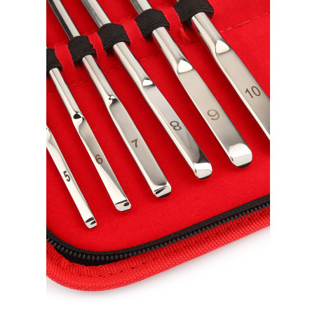 Lot de 10 Tiges d'urètre URSTRETCH 14 cm de Mr Steel