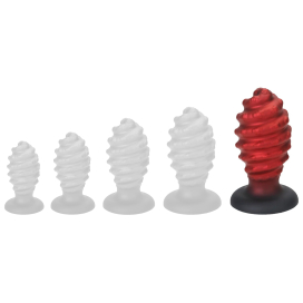 Plug Silicone TORSADO XXL 15.5 x 8cm