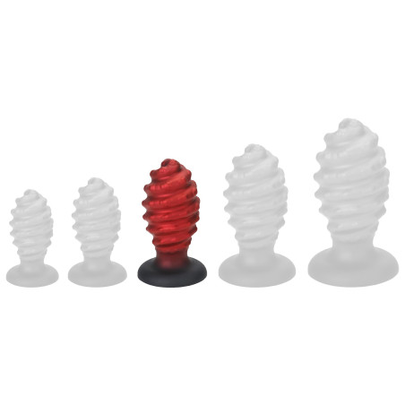 Plug Silicone TORSADO L 11.5 x 6.3cm