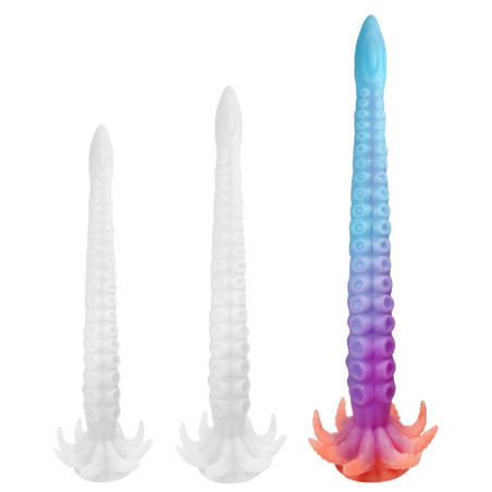 Gode Tentacule TAK-TAK L 55 x 7.5 cm - Effet phosphorescent