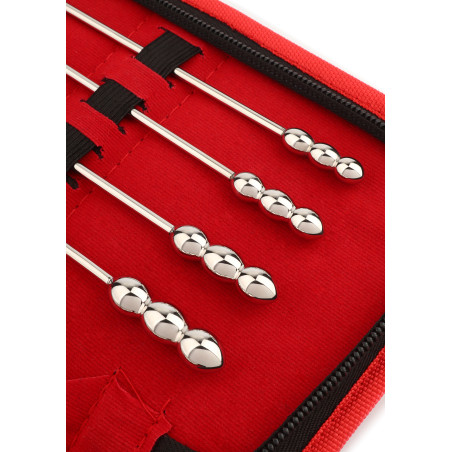 Pack de 8 tiges d'urètre BEADUND BUD 7 à 14 mm de Mr Steel