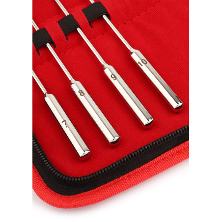Pack de 8 tiges d'urètre BEADUND BUD 7 à 14 mm de Mr Steel
